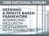 National Forum 2008